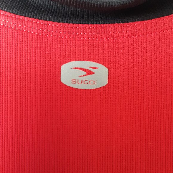 Sugoi Men's Evolution Full-Zip Cycling Jersey Matador Red & Black New! Size XL - Picture 9 of 14